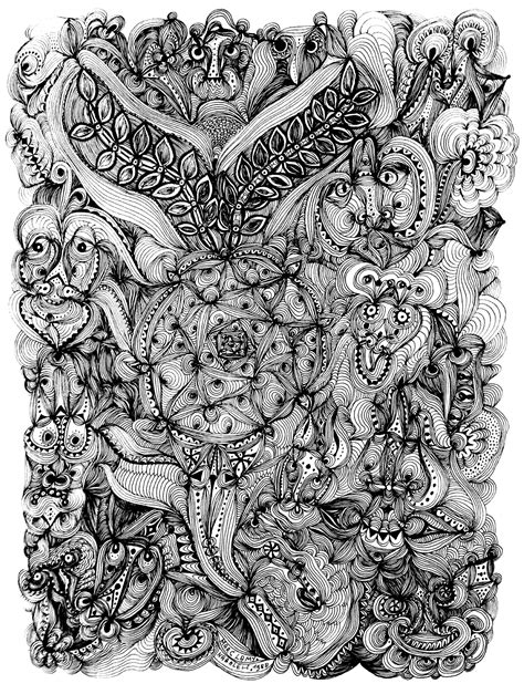 Art Brut Marc Lamy 6 Art Brut Adult Coloring Pages