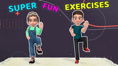 Super Fun Balance And Coordination Exercises For Kids Youtube