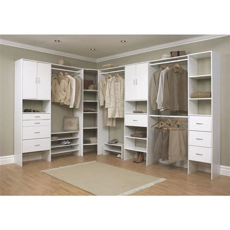 Closetmaid Selectives 16 In White Custom Closet Organizer Shop Your