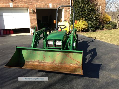 John Deere 4100 Tractor 3 Attachments Only 83 Hours