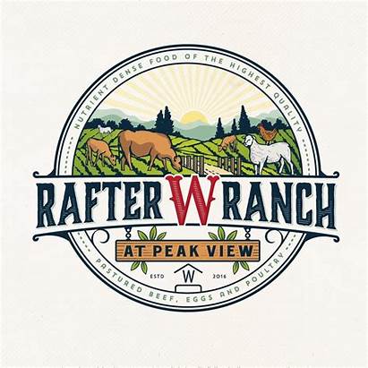 Ranch Farm Logos Designs Map Farming Raft