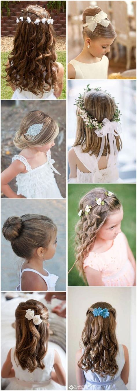 This hairstyle is perfect if your daughter is blessed with natural curls. Best Short Hairstyles | Straight Haircut | Little Girl Hairstyle Photos 20181027 (With images ...
