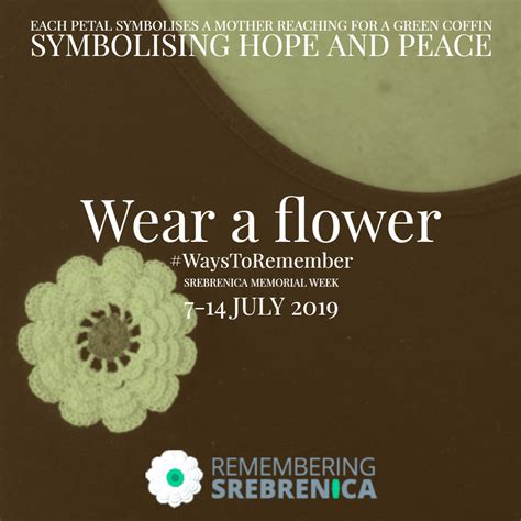 Kaufe srebrenica cvijet schlüsselanhänger von granap kreiert. #WaysToRemember