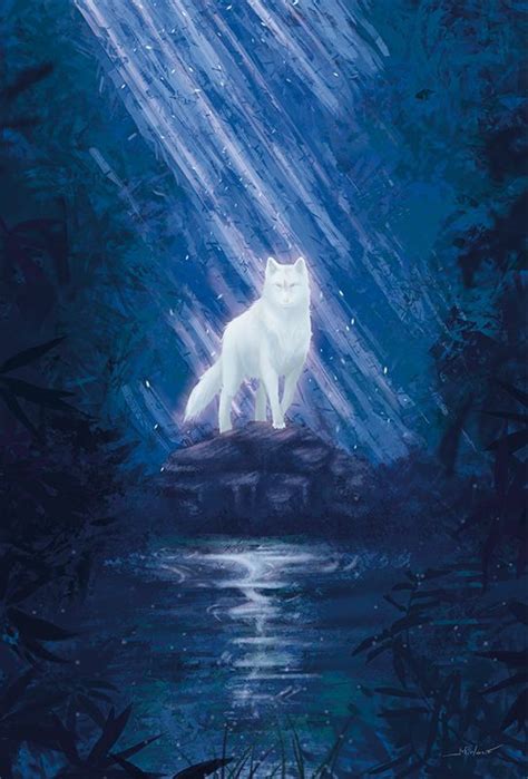 Ghost Wolf An Art Print By Moisés Rodríguez Ghost Wolves Wolf