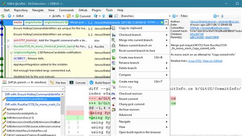 Git bash comes included as part of the git for windows package. Git - GUI Clients