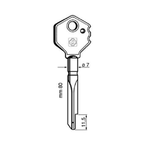 Silca Blank Xy4p Standard Blanks L Z Lsc Complete Security Solutions Lsc Security Supplies