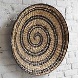 Wicker Plates Wall Decor Images