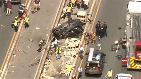Baltimore Maryland Beltway Crash 6 Killed After Interstate 695 Accident In Construction Zone