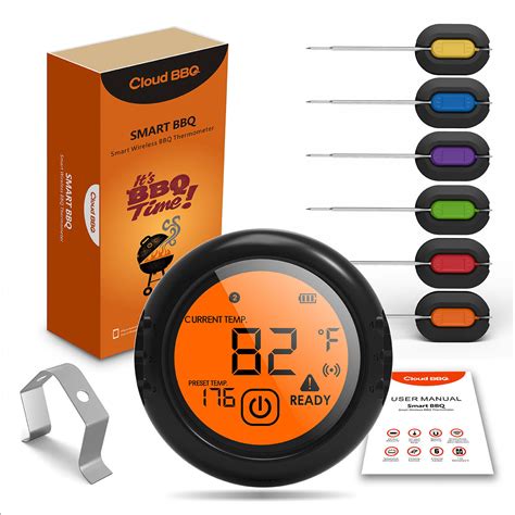 Wireless Smart Phone Bluetooth Bbq Meat Thermometer Digital Thermometer