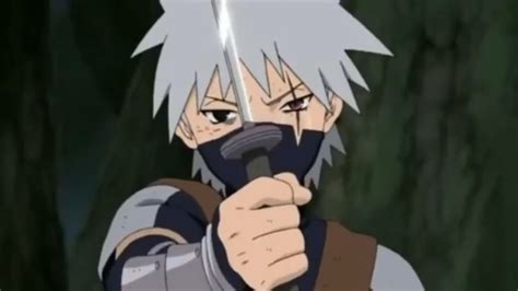 Kakashi Activates Sharingan For The First Time Youtube