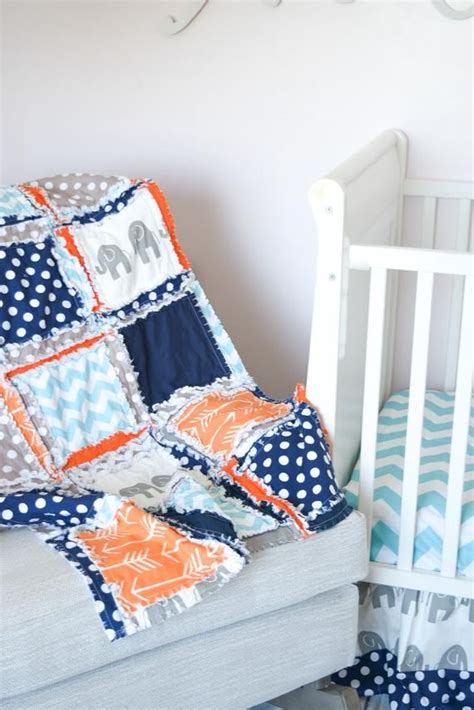 Find baby crib bedding in a variety of baby boy themes such as nautical, woodland, elephant, celestial, sports, animals, modern, jungle, snoopy and much more! Elephant Crib Set for Baby Boy Nursery Crib Bedding ...