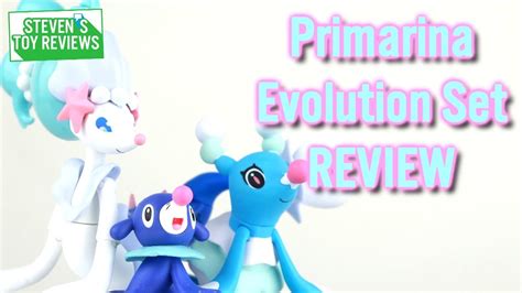 Toys And Hobbies Pokemon Primarina Popplio Brionne Tomy Evolution Set