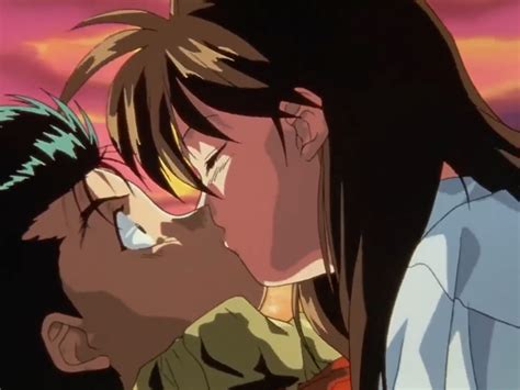 Anime Aesthetic Kissing Anime Wallpaper