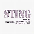 Sting - Live At Universal Amphitheatre October 29, 1999 (2000, CD ...