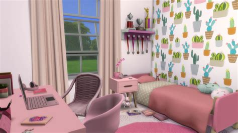 Sims 4 Pink Bed