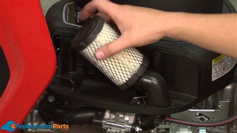 How To Replace The Air Filter On A Troy Bilt Pony Lawn Tractor Part