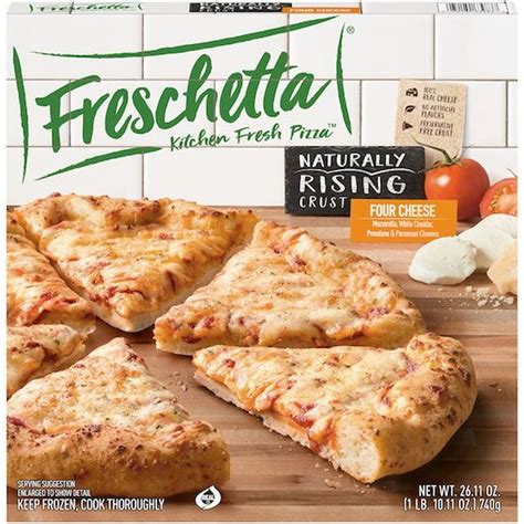 Freschetta Naturally Rising Crust Four Cheese Pizza 26 11 Ounce 14 Per Case