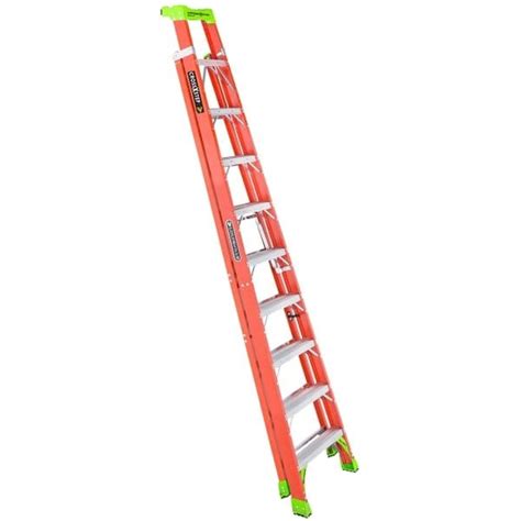 Louisville Ladder Fxs1400hd 4 Ft 375 Lb Fiberglass 4 Step Cross Step