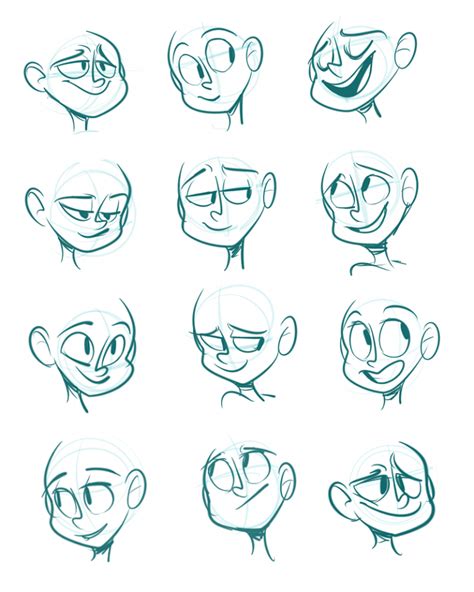 10 Cartoon Drawing Facial Expression Ideas Brighter Craft Drawing
