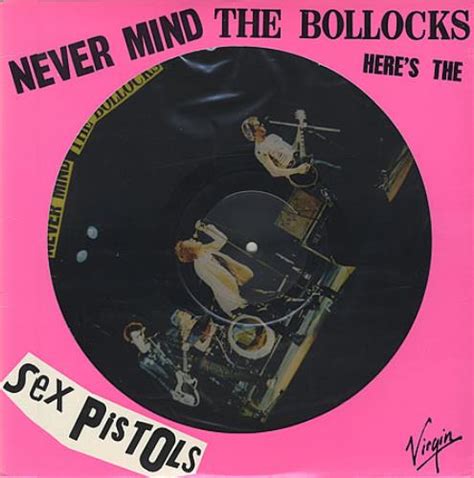Sex Pistols Never Mind The Bollocks Uk Picture Disc Lp Vinyl Picture