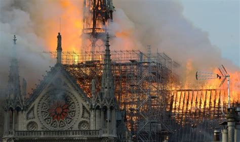 On monday, part of the roof of the notre dame cathedral collapsed as the fire continued to spread, prompting billowing smoke to consume the church. Notre Dame fire: Cause of devastating blaze revealed by ...