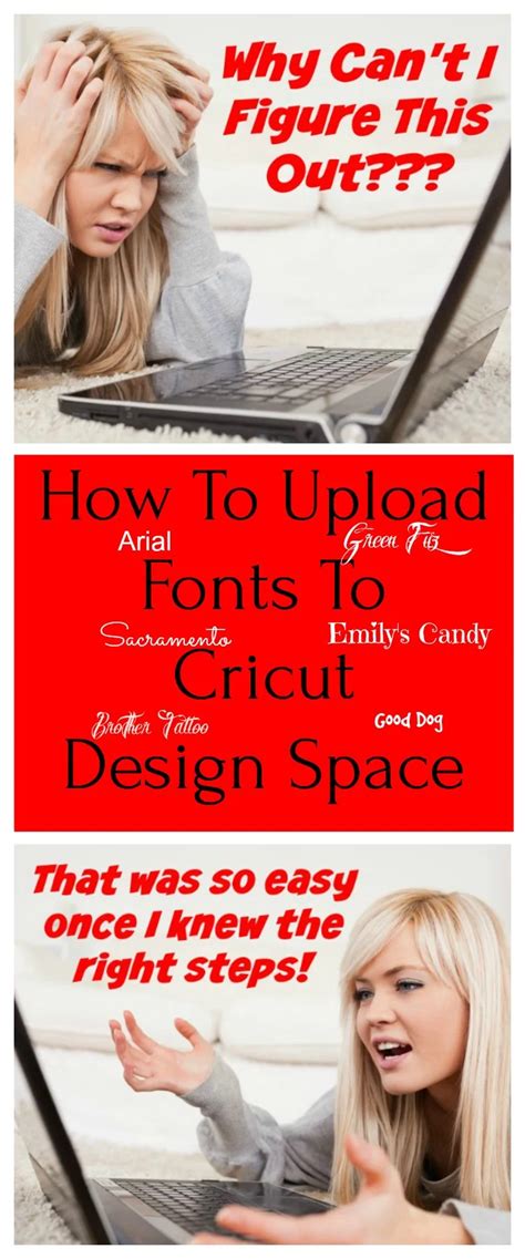 Upload Fonts To Cricut Design Space Guide Smart Cutting Machine FUN