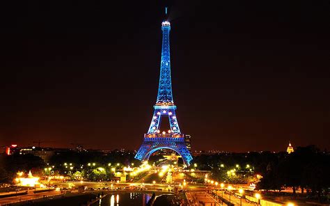 Hd Paris Night Wallpaper Hd Widescreen Download Kumpulan Wallpaper