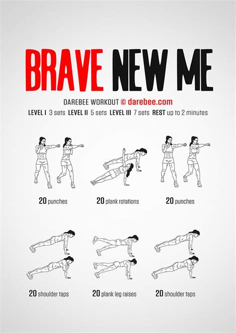 Brave New Me Workout In 2020 Home Boxing Workout Warrior Workout