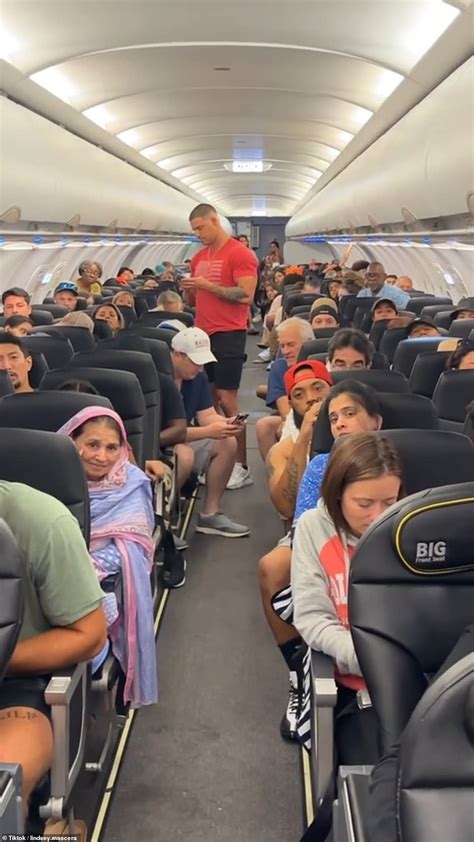 passengers on spirit airlines flight are forced to wait seven hours daily mail online