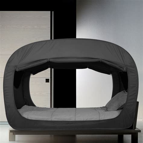 Privacy Pop This Bed Tent Is A Dark Comforting Fort For