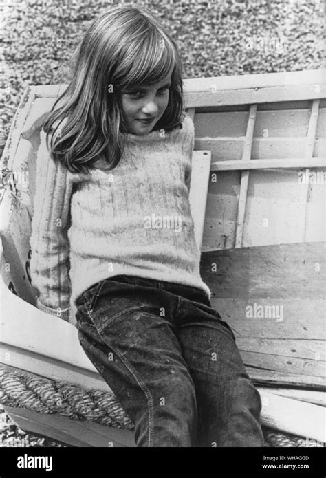 Lady Diana Spencer 1970 Black And White Stock Photos And Images Alamy