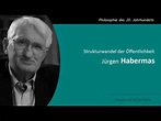 Jürgen Habermas - Strukturwandel der Öffentlichkeit - YouTube