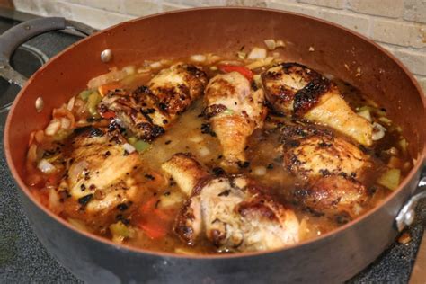 Simple Authentic Jamaican Brown Stew Chicken Recipe Inspire Travel