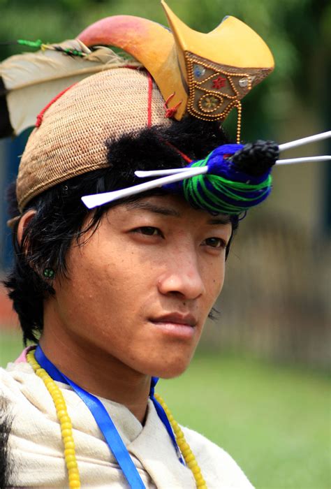 Nishi Tribal Man Arunachal Pradesh India Nishi Tribal Ma Flickr