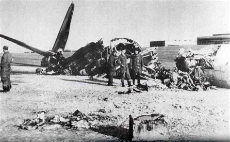 Crash Of A Boeing Rb 50g Superfortress In Offutt Afb 5 Killed Bureau
