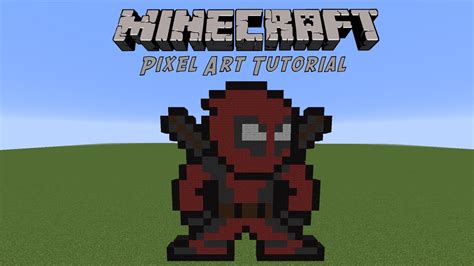 Convert any image to pixel art using minecraft blocks! Minecraft Pixel Art Tutorial: Deadpool 8Bit - YouTube