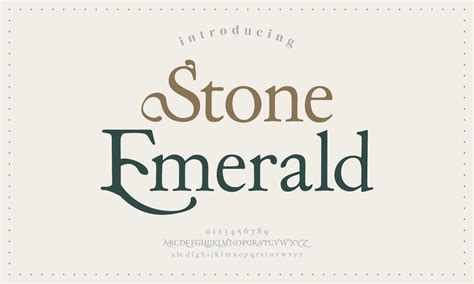 Typography Luxury Classic Lettering Serif Fonts Decorative Vintage