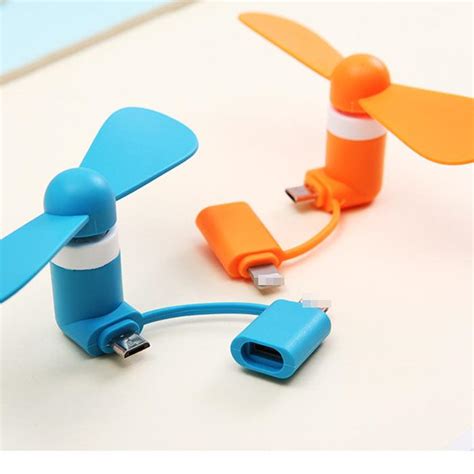 Portable Mini Micro Usb Fan By Smartphone Cell Phone Power Mobile Phone
