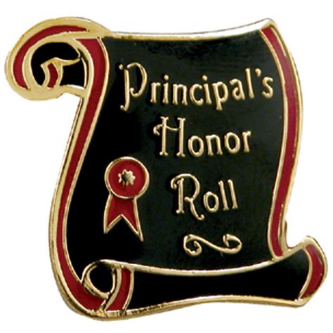 Principals Honor Roll Pin Jones School Supply