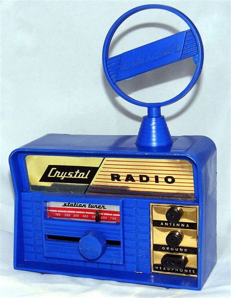 Vintage Remco Radiocraft Crystal Radio Set No 106 Made In Usa Circa