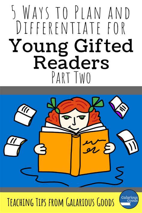 5 Ways To Plan And Differentiate For Young Ted Readers Part Two