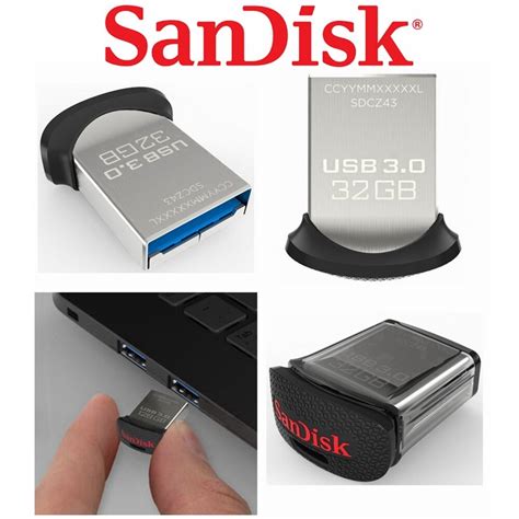 Sandisk Ultra Fit Usb 31 Flash Drive Sdcz430 G46