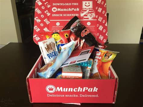 Munchpak Subscription Box Review ~ Snacks From Around The World Emily Reviews