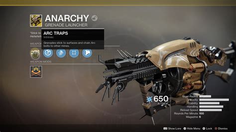 How To Get Anarchy Exotic Grenade Launcher In Destiny 2 Shacknews