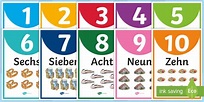 Eins, Zwei, Drei: How to Practise German Numbers - Twinkl
