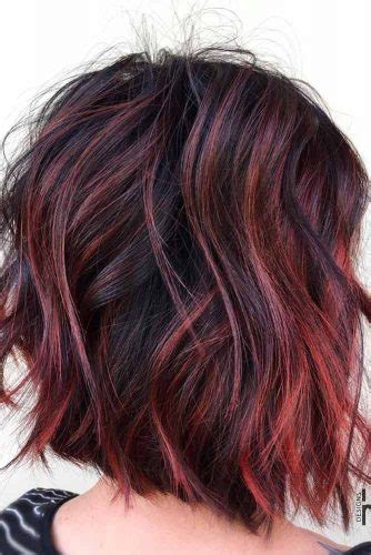 Top 48 Image Brown Hair With Red Highlights Vn