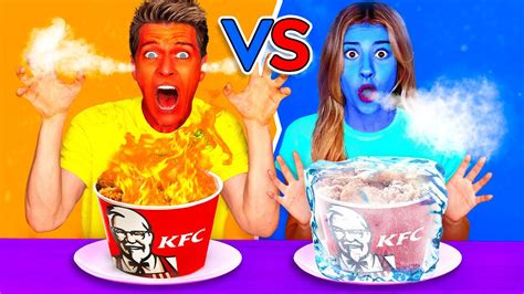 Shocking Hot Vs Cold Challenges We Almost Didnt Survive Must See Extreme Hide And Seek