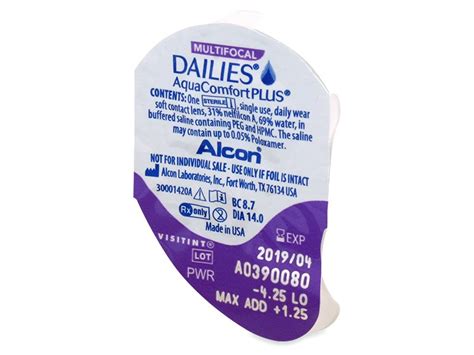 Dailies AquaComfort Plus Multifocal 30 φακοί Alensa GR