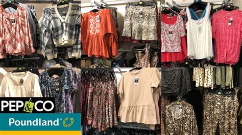 poundland pepandco womens clothing new collection august 2021 pepandco clothing travelandshop