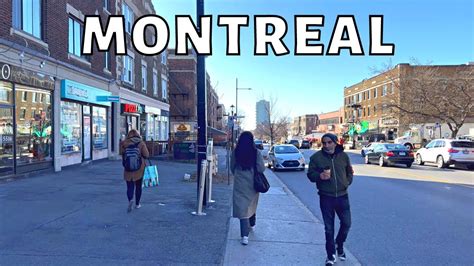 Montreal Walk Notre Dame De Grâce Via Monkland Avenue And Sherbrooke